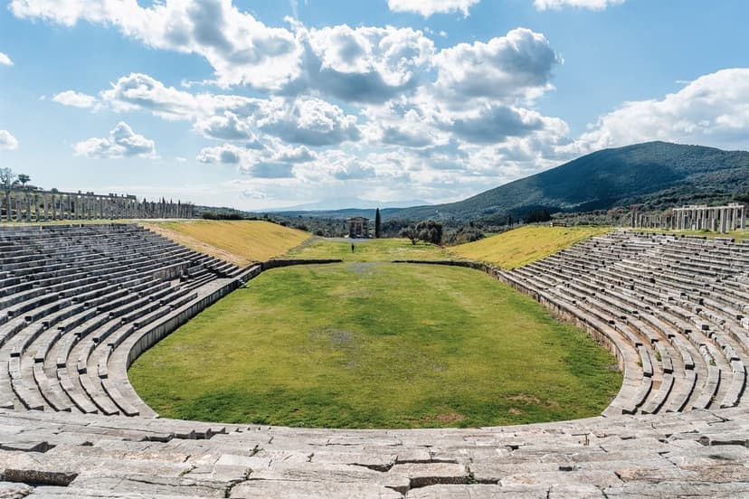 Visit Peloponnese - Archaeological Site of Messini - Messini Stadium
